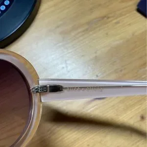 Alice + Olivia Light Pink Mulholland Retro Round Sunglasses Alice + Olivia | Accessories | Alice Olivia Mulholland Round  main image 4